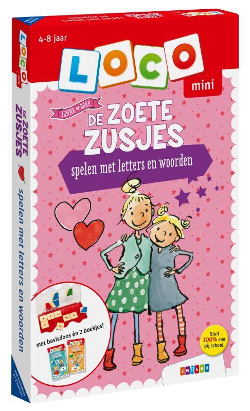 Loco mini De Zoete Zusjes spelen met letters en woorden -  Hanneke de Zoete (ISBN: 9789048755288)