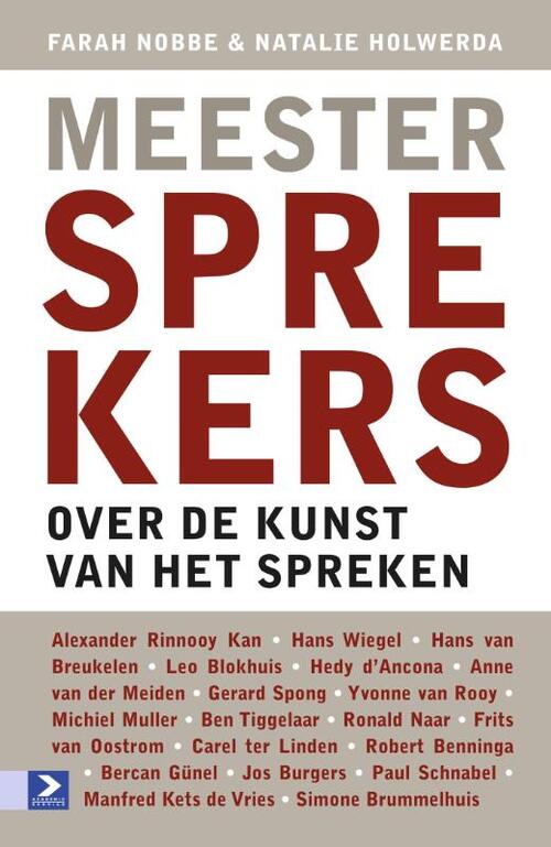 Meestersprekers -  Farah Nobbe, Natalie Holwerda (ISBN: 9789052618029)