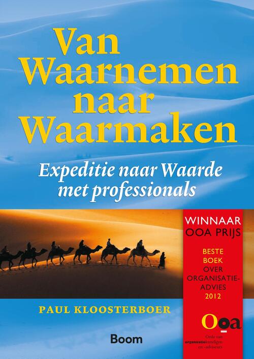 Van waarnemen naar waarmaken -  Paul Kloosterboer (ISBN: 9789052619019)