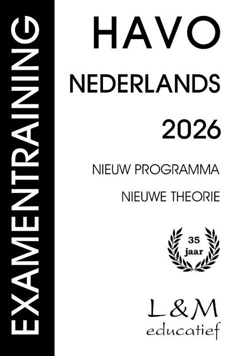 Examentraining Havo Nederlands 2026 -  G.P. Broekema (ISBN: 9789054894612)