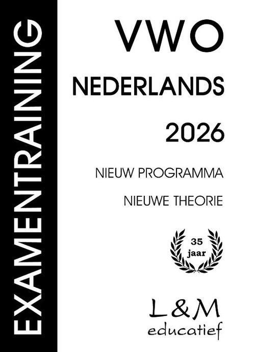 Examentraining Vwo Nederlands 2026 -  G.P. Broekema (ISBN: 9789054894629)