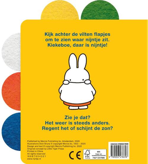 Fitness kleinhandel Klassiek Waar Is Nijntje? Daar Is Nijntje!, Dick Bruna | 9789056478698 | Boek -  bruna.nl