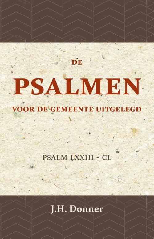 De Psalmen voor de Gemeente uitgelegd 2 -  J.H. Donner (ISBN: 9789057196416)