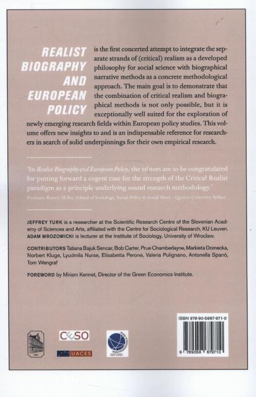 Realist biography and European policy