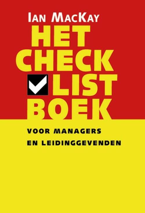 Het checklistboek voor managers en leidi