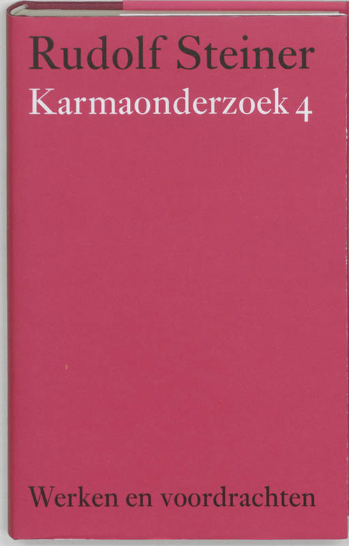 Karmaonderzoek -  Rudolf Steiner (ISBN: 9789060385326)