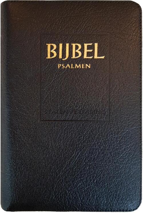 Bijbel (SV) met psalmen (niet-ritmisch) - met goudsnee, rits en duimgrepen -   (ISBN: 9789065395023)