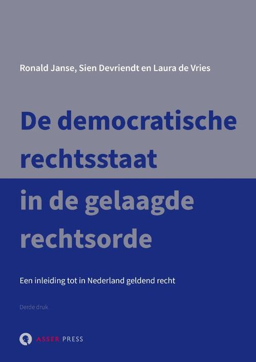 De democratische rechtsstaat in de gelaagde rechtsorde -  Laura de Vries, Ronald Janse, Sien Devriendt (ISBN: 9789067043755)