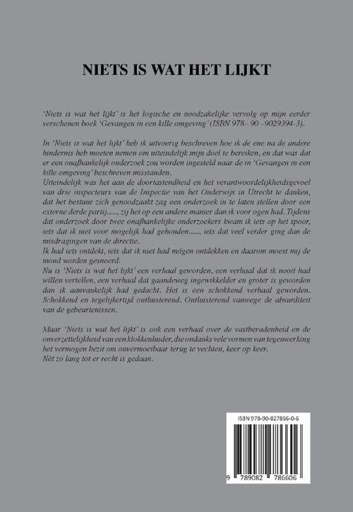 Niets is wat het lijkt, Ad Monitus Boek 9789082786606 Bruna