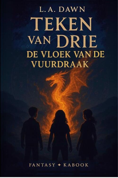 Teken van Drie 4 - Teken van Drie en de vloek van de vuurdraak - L.A. Dawn (ISBN: 9789083247946)