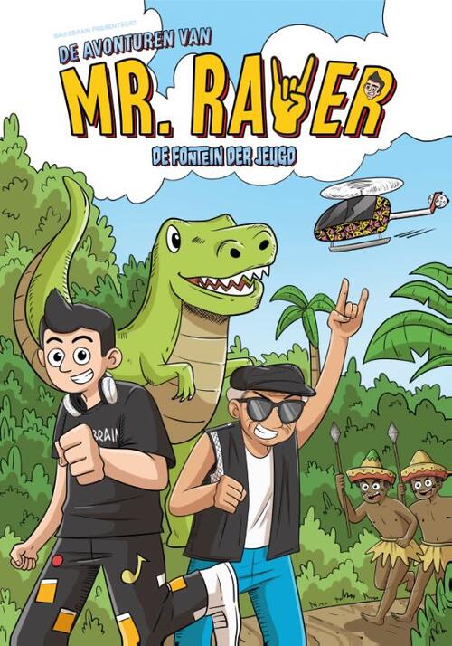 De avonturen van Mr Raver -  Bassbrain (ISBN: 9789083570174)