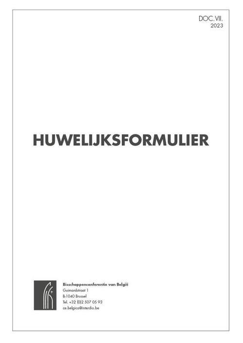 Otheo Huwelijksformulier - 25 ex. -   (ISBN: 9789085288671)