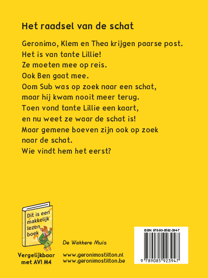 Het Raadsel Van De Schat Boek 9789085923947 Bruna
