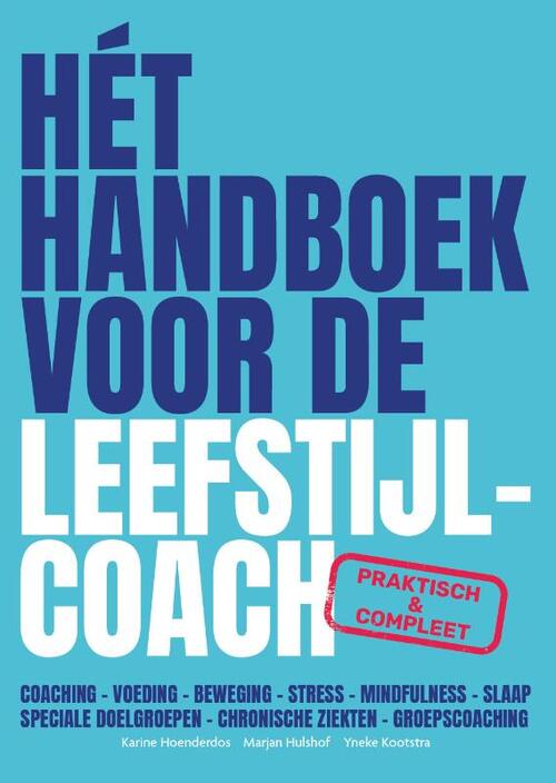 Het Handboek Voor De Leefstijlcoach Karine Hoenderdos Boek