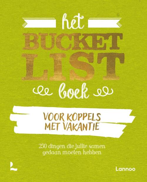 Het Bucketlist boek voor koppels met vakantie