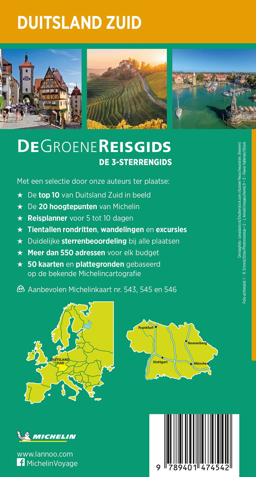 De Groene Reisgids Duitsland Zuid