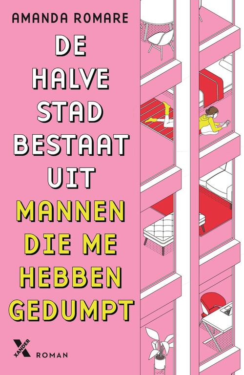 De halve stad bestaat uit mannen die me hebben gedumpt -  Amanda Romare (ISBN: 9789401625722)