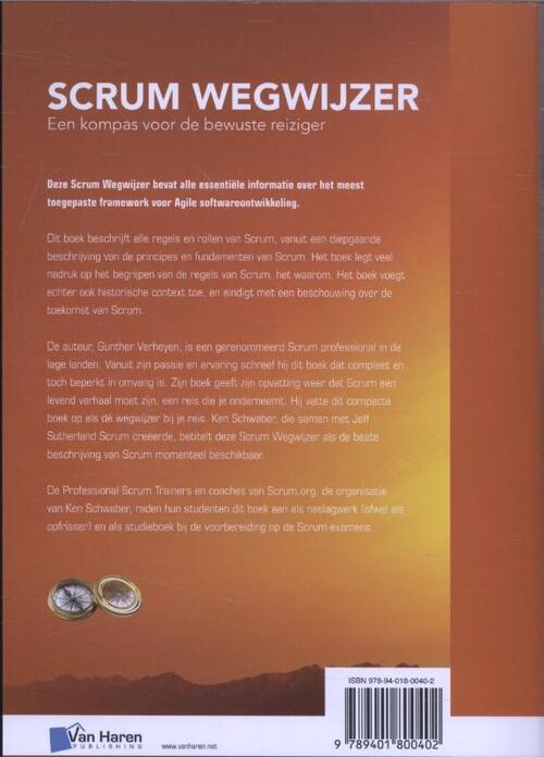 Scrum wegwijzer, Gunther Verheyen Boek 9789401800402 Bruna