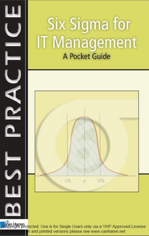 Six Sigma for IT Management - A Pocket Guide -  Sven den Boer (ISBN: 9789401801287)