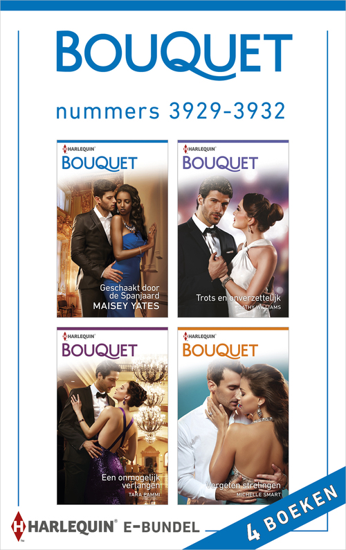 Bouquet e-bundel nummers 3929 - 3932 (4-in-1)