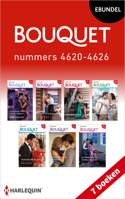Bouquet e-bundel nummers 4620 - 4626 -  Abby Green (ISBN: 9789402573961)