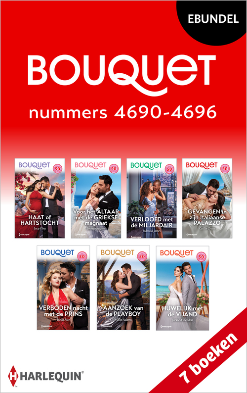 Bouquet e-bundel nummers 4690 - 4696 -  Caitlin Crews (ISBN: 9789402579468)