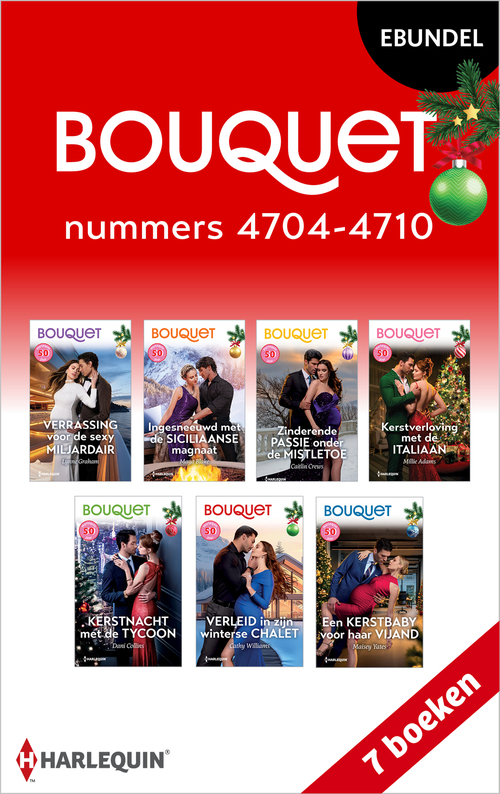 Bouquet e-bundel nummers 4704 - 4710 -  Caitlin Crews (ISBN: 9789402581430)