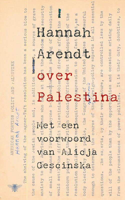 Over Palestina -  Hannah Arendt (ISBN: 9789403139791)