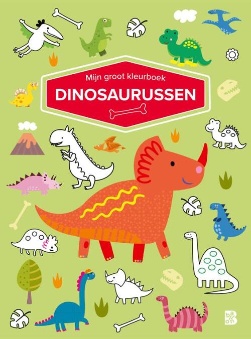 Mijn groot kleurboek - Dinosaurussen -   (ISBN: 9789403223018)