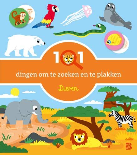 101 dingen om te zoeken en te plakken: Dieren -   (ISBN: 9789403244648)