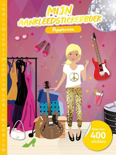 Mijn aankleedstickerboek: Popsterren -   (ISBN: 9789403244884)