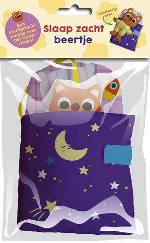Slaap lekker! Linnenboek met diertje om in bed te leggen: Slaap zacht, beertje -   (ISBN: 9789403245140)