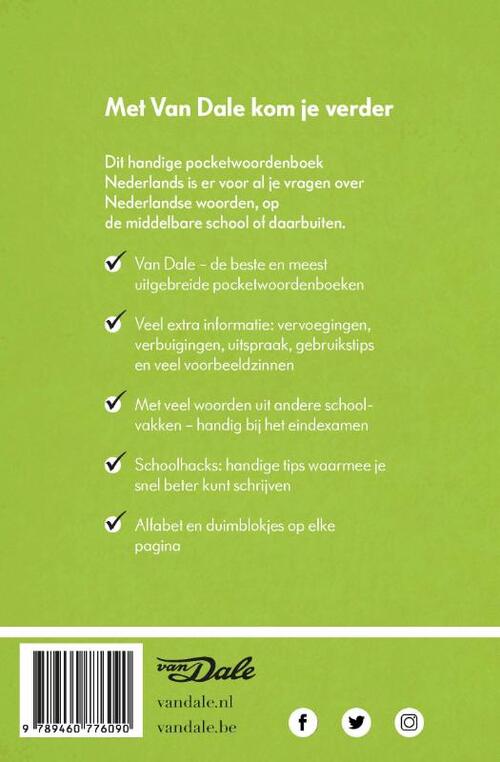 Van Dale Pocketwoordenboek Nederlands