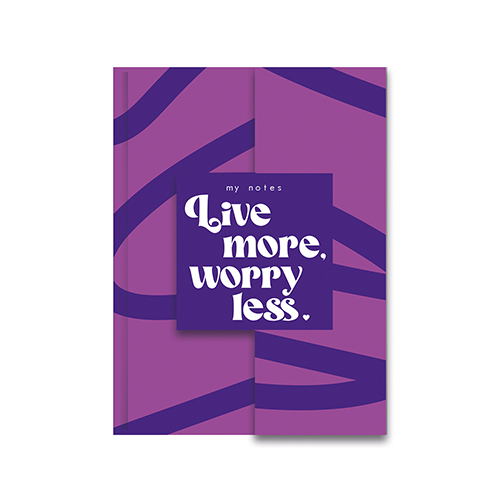 My notes - Live more, worry less. -   (ISBN: 9789460973468)