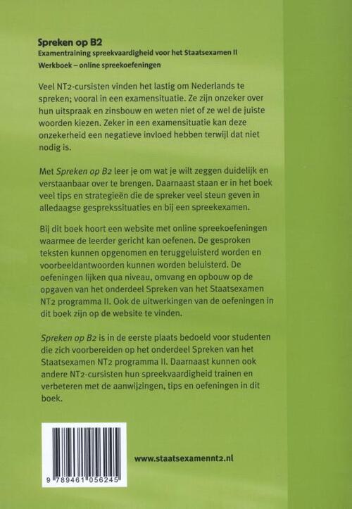 Spreken Op B2 Nicky Heijne Boek 9789461056245 Bruna