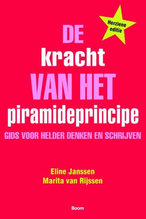 De kracht van het piramideprincipe -  Eline Janssen, Marita van Rijssen (ISBN: 9789461279941)