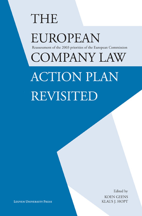 The European company law action plan revisited