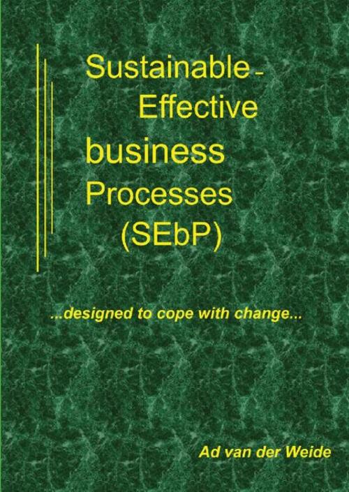 Sustainable-effective business processes (SEbP) -  Ad van der Weide (ISBN: 9789461931603)