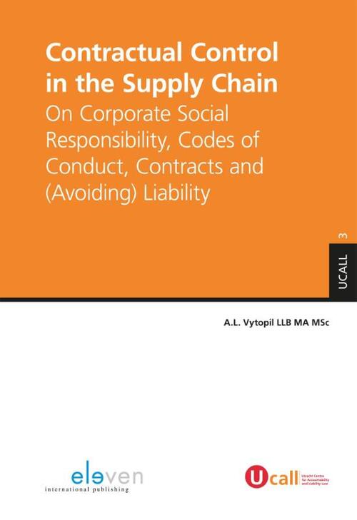 Contractual control in the supply chain -  Louise Vytopil (ISBN: 9789462365919)
