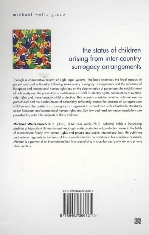 The status of children arising from inter-country surrogacy arrangements