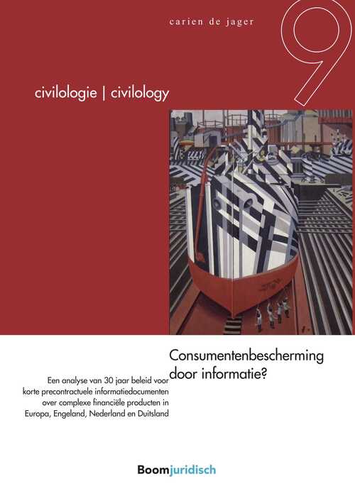 Consumentenbescherming door informatie? -  Carien de Jager (ISBN: 9789462749368)