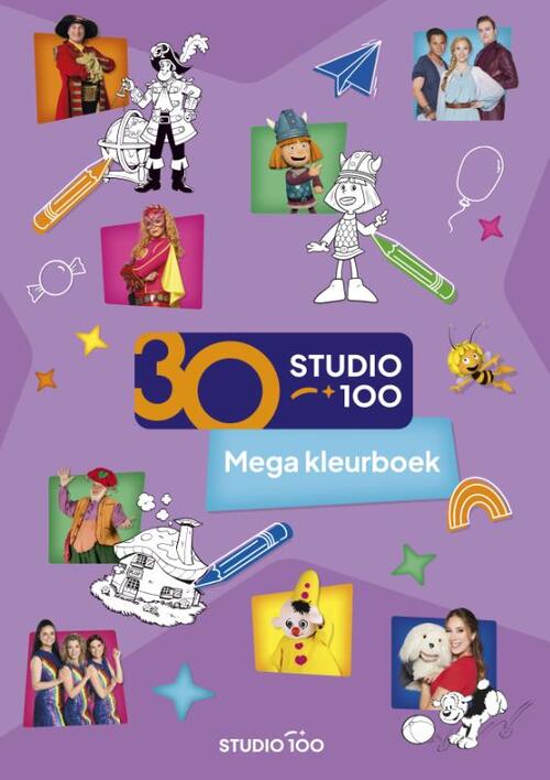 Studio 100 : mega kleurboek - 30 jaar -  Gert Verhulst (ISBN: 9789462778016)