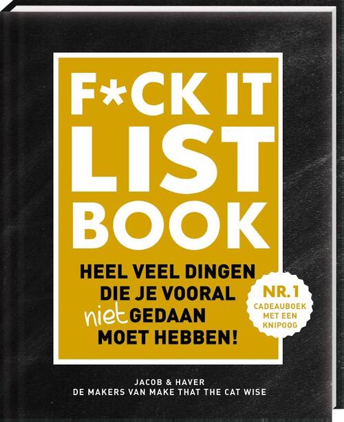 F*CK-it list -  Jacob & Haver (ISBN: 9789463332019)