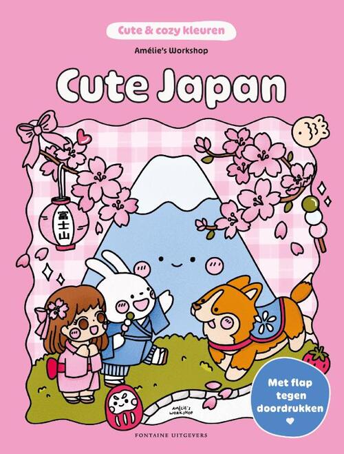 Cute & cozy kleuren - Cute Japan -   (ISBN: 9789464044324)