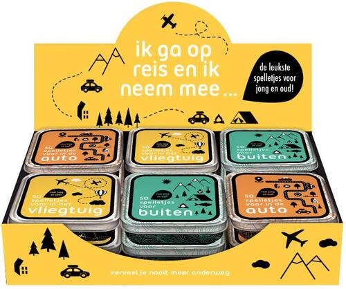 Observatie berouw hebben Monarchie Display 50 spelletjes voor op reis - 3T x 4ex. | Pakket - bruna.nl