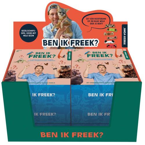 Display Freek Vonk - Ben ik Freek? 1 x 6 ex. -  Freek Vonk, Imagebooks Factory (ISBN: 9789464088489)