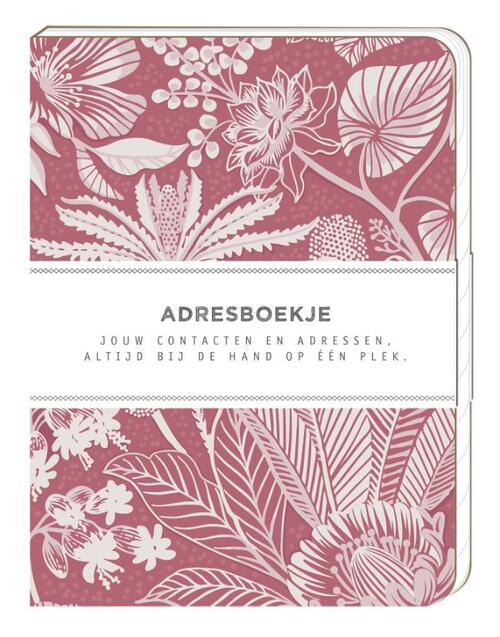 Adresboekje - Tropical Pink -   (ISBN: 9789464088656)
