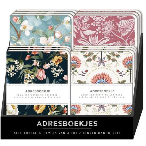 Display adresboekjes 4 x 5 ex. -  Interstat (ISBN: 9789464088687)