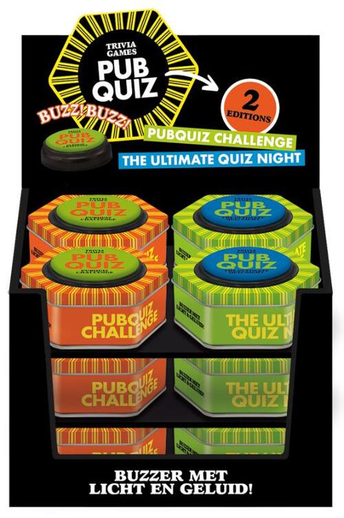 Display Pubquiz met buzzer 2 x 6 ex. -   (ISBN: 9789464088878)