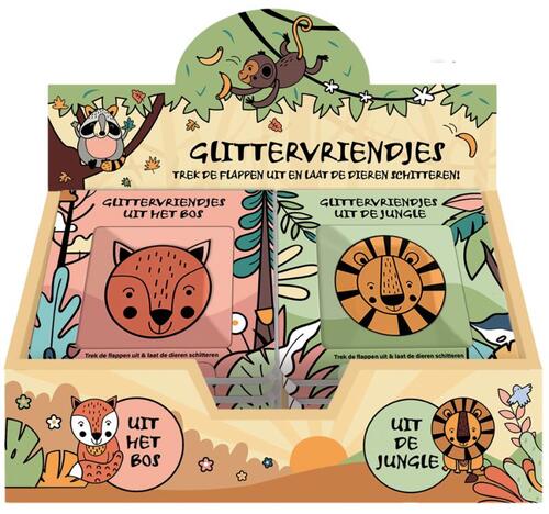 Display Glittervriendjes 2 x 6 ex. -  Imagebooks Factory (ISBN: 9789464088991)